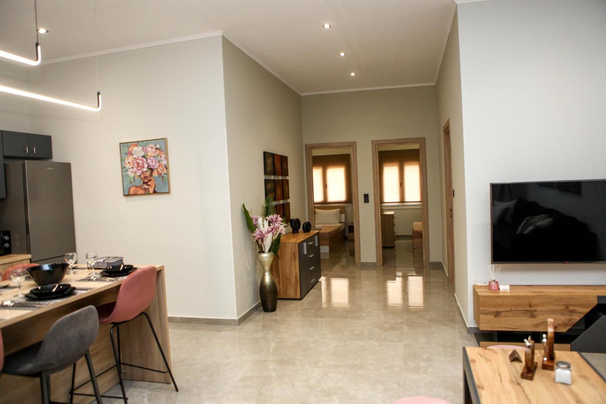 Golden Living Apartment Chrysoupolis エクステリア 写真