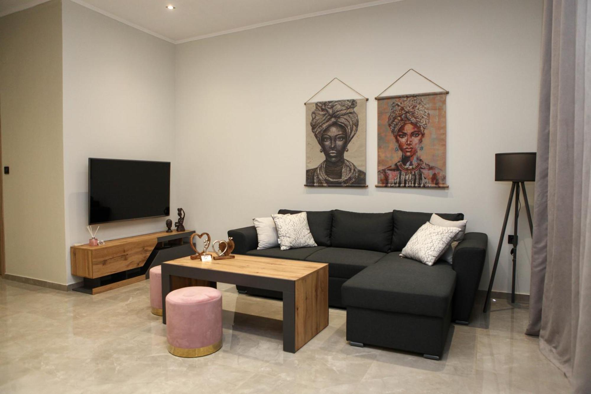 Golden Living Apartment Chrysoupolis エクステリア 写真